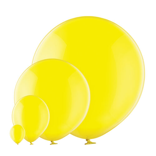 Transparent 036 Yellow Balloons