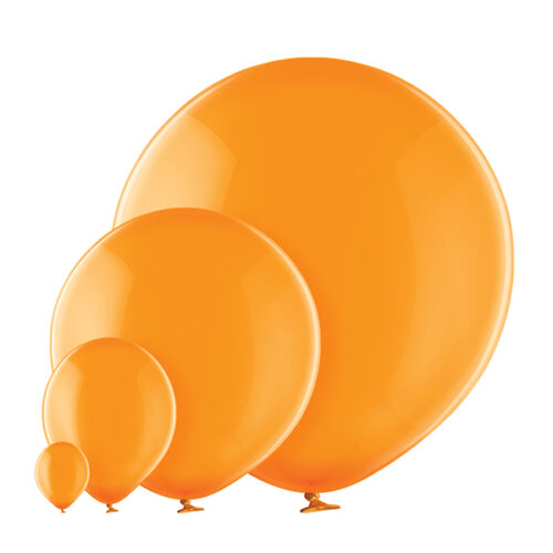 Transparent 037 Orange Balloons