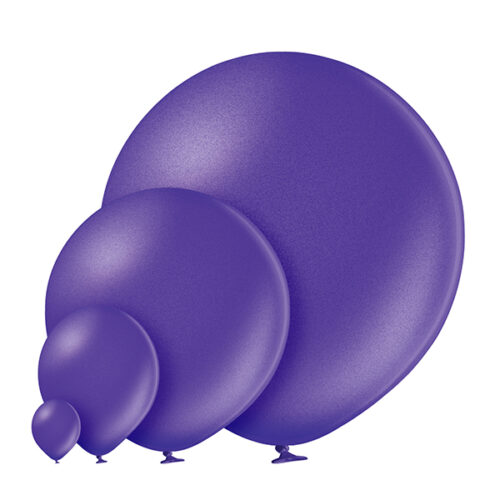 Metallic 062 Purple Balloons